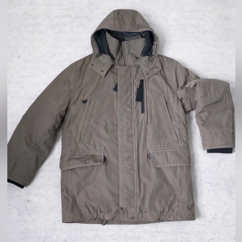 Hugo Boss Men’s Parka Jacket Quilted Lining Size 48 (US 38R / Medium